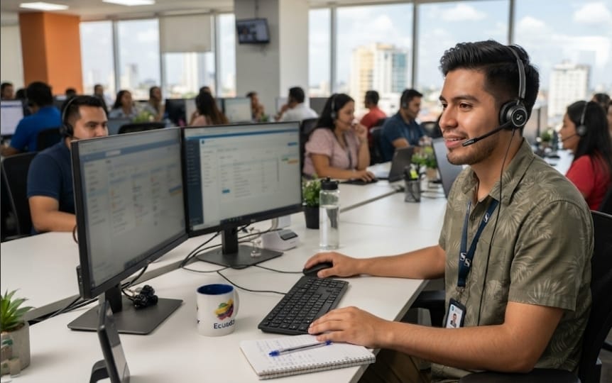 Agente Call Center con contratación directa