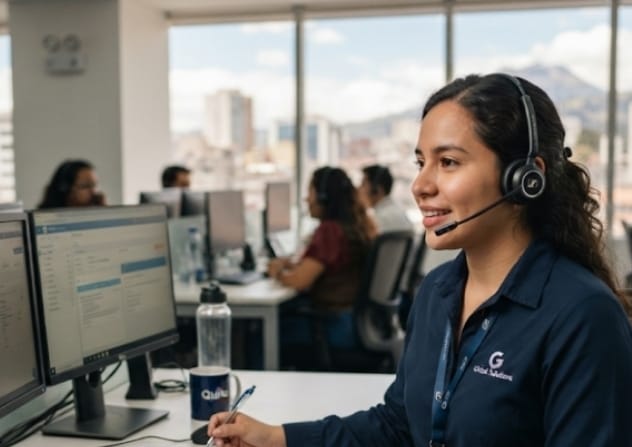 Asesor de ventas para Call center Global Solutions